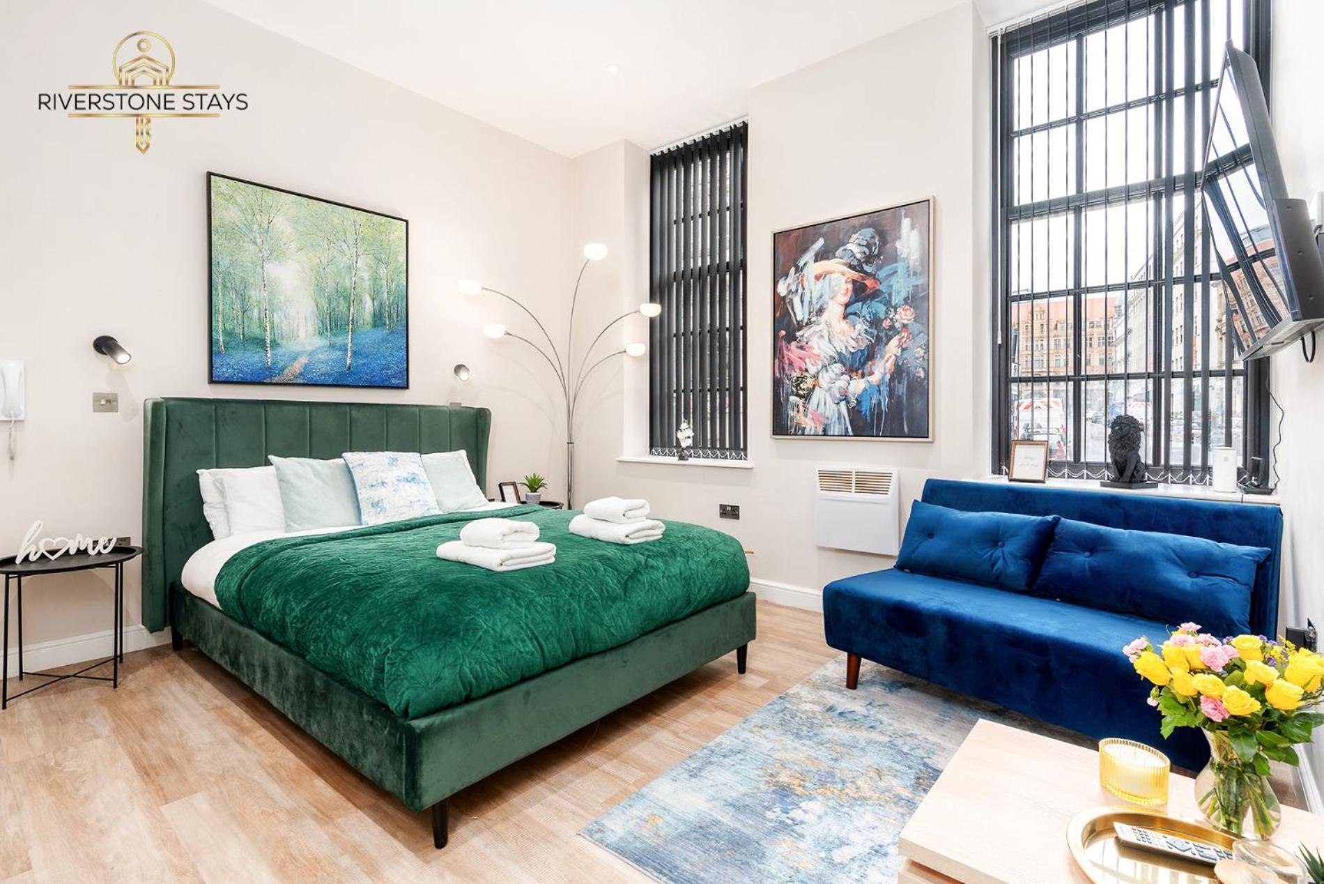 Beautiful Apartment & Central Location & King Size Bed リーズ エクステリア 写真